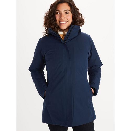 Marmot WarmCube Jackets - Womens Parka Navy CA7465218 Canada